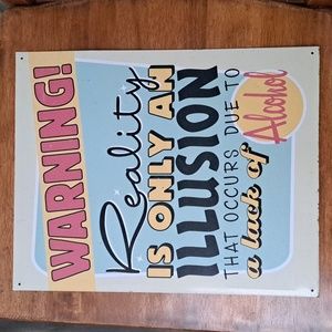 Vintage Metal Sign